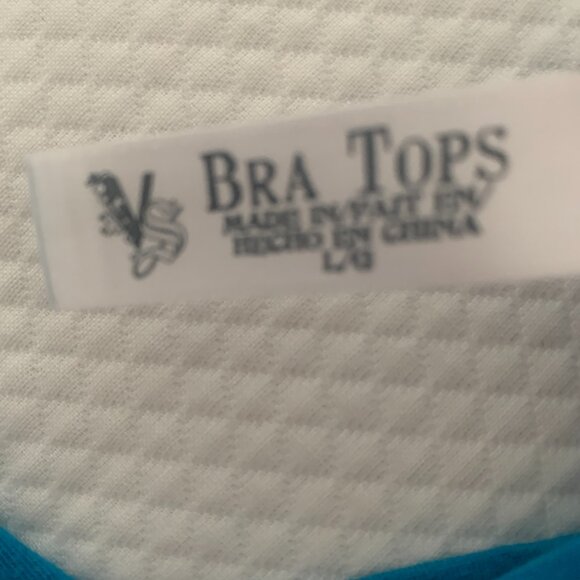 Victoria's Secret Blue Strapless Bra Top Dress, size large - excellent cond - Picture 6 of 7